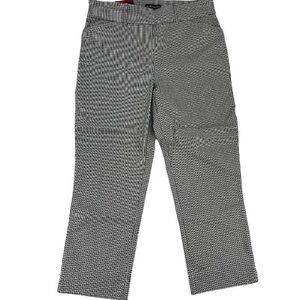 HILARY RADLEY Black and White Capri Pants